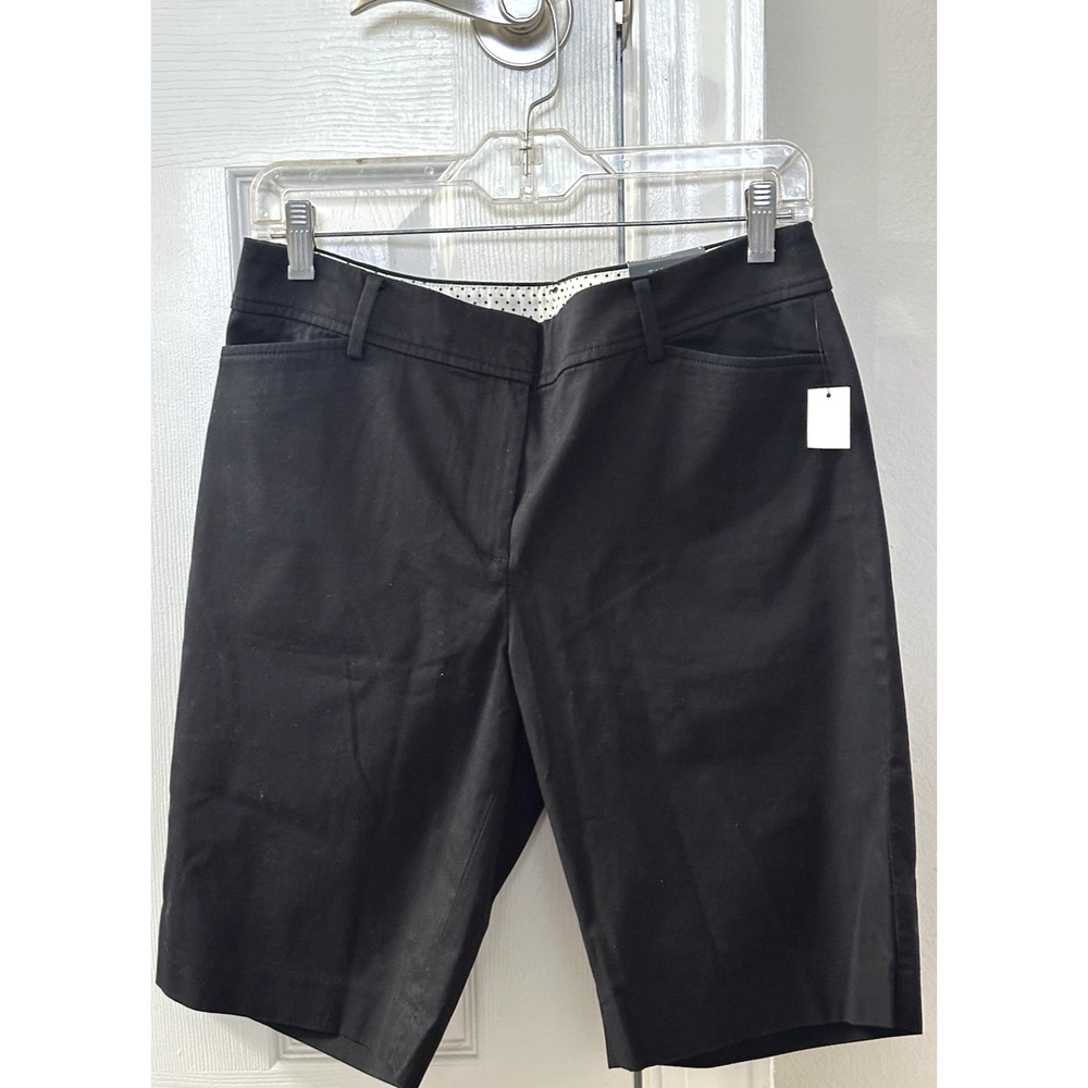 Talbots Women’s Size (4) Relax Super Soft Chino Shorts 10 1/2” Inseam Black NWT - Picture 10 of 16